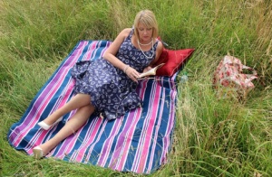 Older UK gets banged doggystyle on a blanket next to a hay field #1