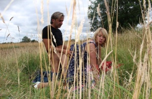 Older UK gets banged doggystyle on a blanket next to a hay field #10