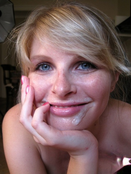 Amateur Blonde Pov Facial - Amateur Blonde Cum Porn Pics & Naked Girls - CoedPictures.com